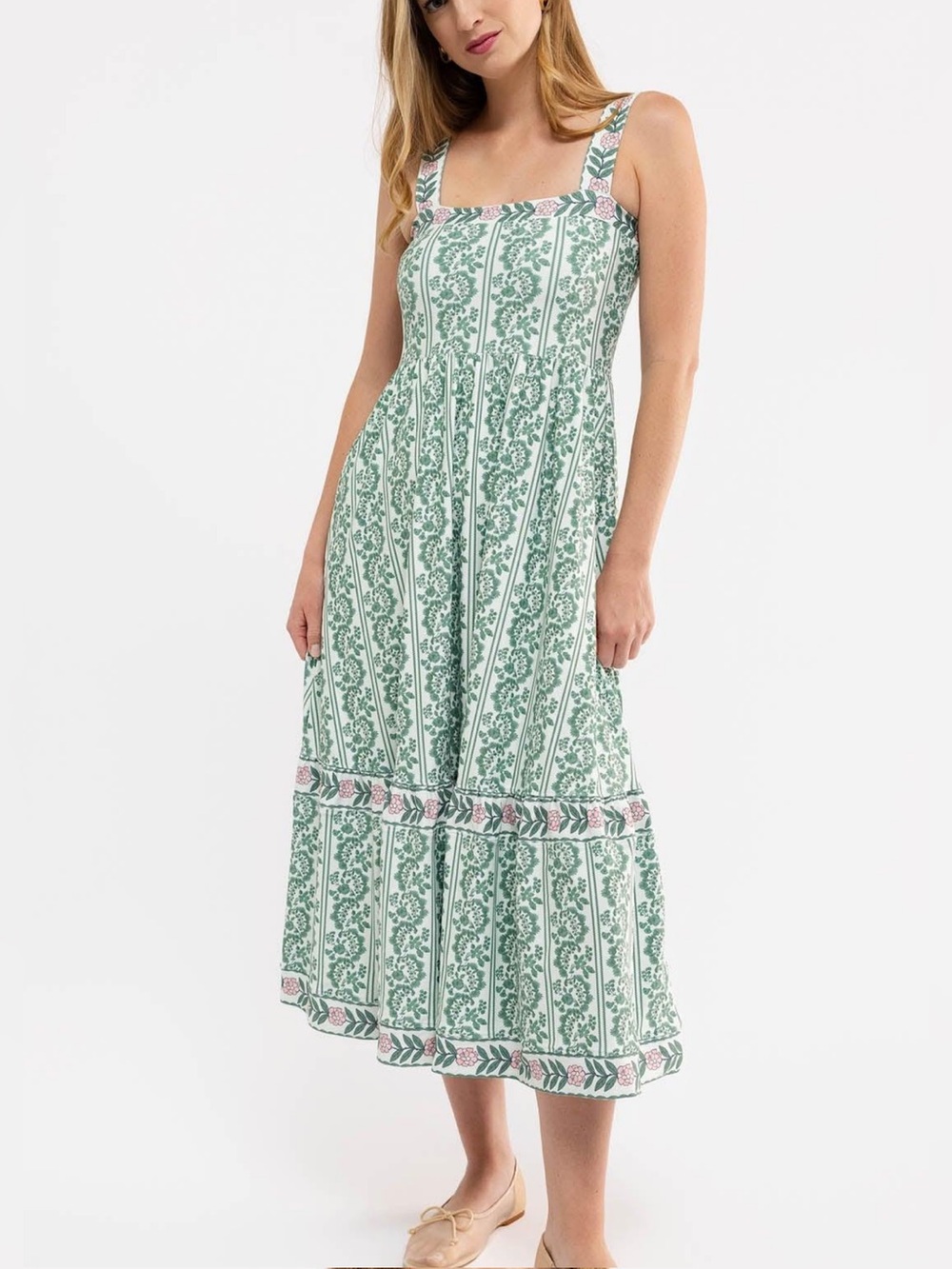 Smith And Quinn Kendall Dress In Ivy Twist Multi Size Large $196
